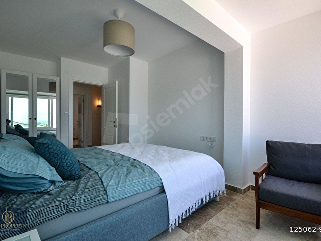 ALANYA KARGICAK 2+1 100M2 FULL DENİZ MANZARALI SATILIK VİLLA !!! - Görsel 14
