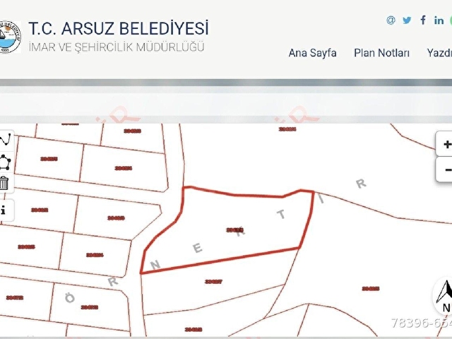 Arsuz Nergizlikte 2663 m² Deniz ve İskenderun Manzaralı Satılık Arsa - Görsel 8