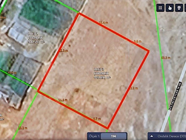 YILDIRIM EMLAKTAN 450m2 BAHÇELİEVLERDE KÖŞE BAŞI SATILIK ARSA - Görsel 3