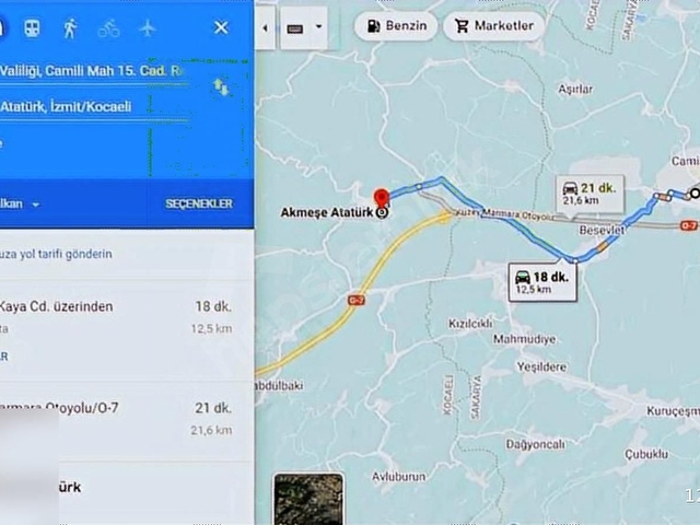 AKMEŞEDE 404m2 %50 İMARI MEVCUT MESKUN KONUT ALANINDA ARSA - Görsel 24