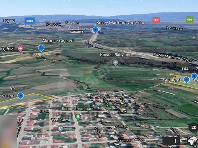 AKMEŞEDE 404m2 %50 İMARI MEVCUT MESKUN KONUT ALANINDA ARSA - Görsel 22