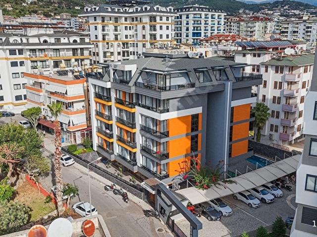 ALANYA GÜLLERPINARI MAH. DENİZE SADECE 450M 1+1 YENİ DAİRE - Görsel 2