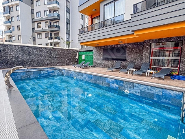 ALANYA GÜLLERPINARI MAH. DENİZE SADECE 450M 1+1 YENİ DAİRE - Görsel 23