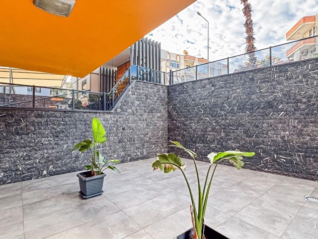 ALANYA GÜLLERPINARI MAH. DENİZE SADECE 450M 1+1 YENİ DAİRE - Görsel 28