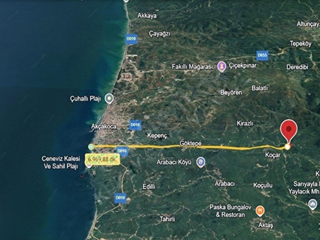 AKÇAKOCA YEŞİLKÖY KÖYÜ 10074 M2 BAKIMLI FINDIK BAHÇESİ - Görsel 22