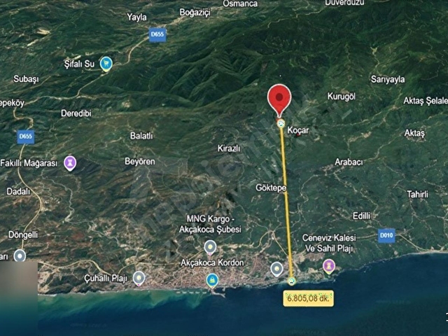AKÇAKOCA YEŞİLKÖY KÖYÜ 10074 M2 BAKIMLI FINDIK BAHÇESİ - Görsel 23