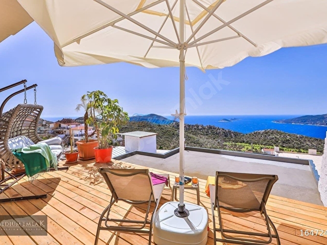 Günlük Kiralık 1 Odalı Villa - Antalya Kaş Bezirgan Mahallesi - 2 Kişi Kapasiteli - Görsel 2