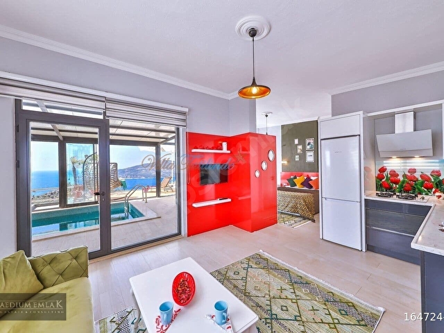 Günlük Kiralık 1 Odalı Villa - Antalya Kaş Bezirgan Mahallesi - 2 Kişi Kapasiteli - Görsel 24