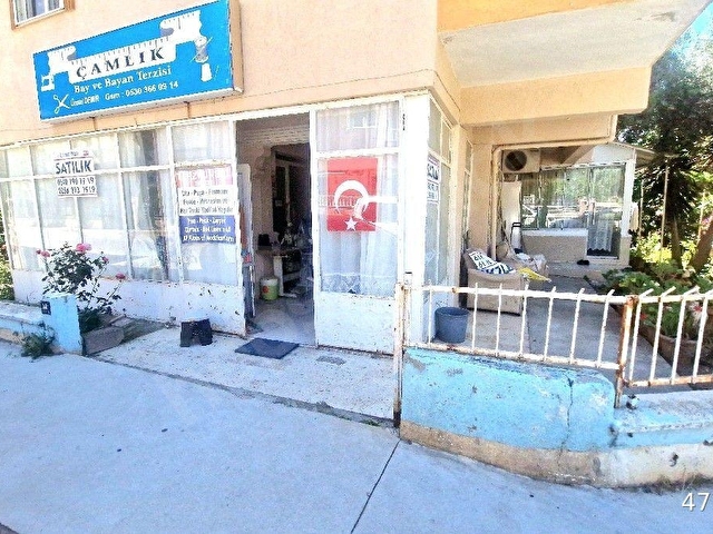 Didim Altınkum a Yakın Cuma Pazarı Yanı Satılık Dükkan İşyeri