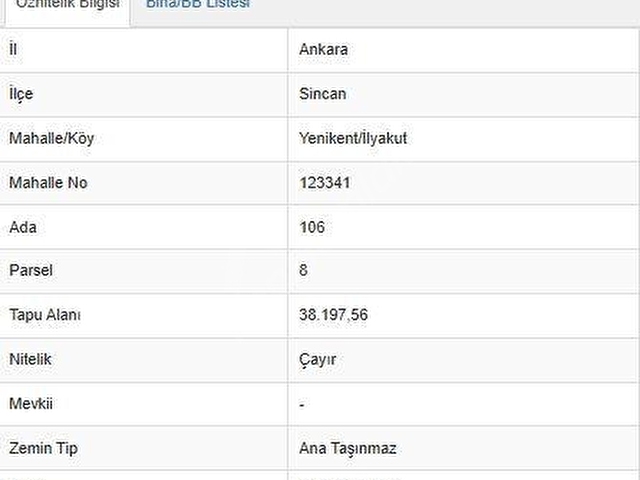 KAPLAN İNŞAAT & GAYRİMENKULDE SİNCAN YENİKENK İLYAKUTTA SATILIK - Görsel 9