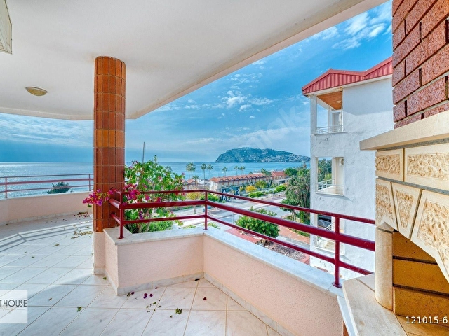 ALANYA CUMHURİYET MAHALLESİ’NDE TAM DENİZ MANZARALI, MERKEZİ KONUMDA 3+1 DAİRE - Görsel 4