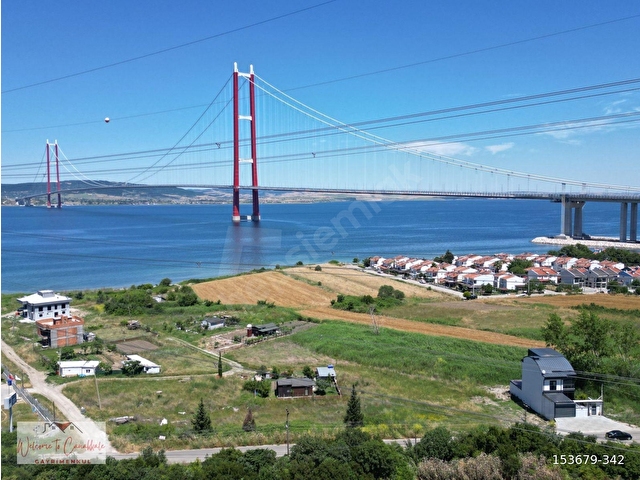 Çanakkale Lapseki Boğaz ve 1915 Çanakkale Köprü Manzaralı İmarlı Arsalar - Görsel 14