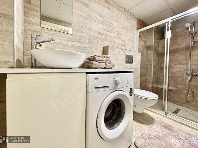 ZEYTİNKÖYDE PAÜYE 1KM GENİŞ 1+1 BALKONLU SUIT LÜKS DAİRE - Görsel 16