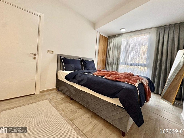 ZEYTİNKÖYDE PAÜYE 1KM GENİŞ 1+1 BALKONLU SUIT LÜKS DAİRE - Görsel 9