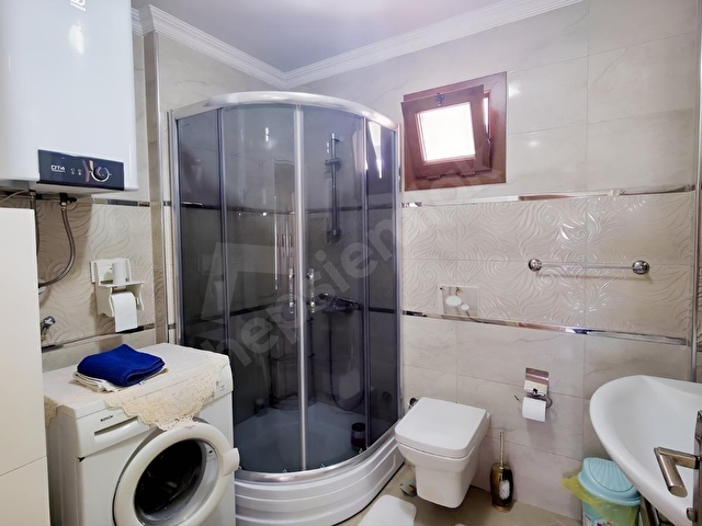 Ayvalık Sahilkentte Deniz Manzaralı,3+1 Eşyalı Kiralık Villa - Görsel 13