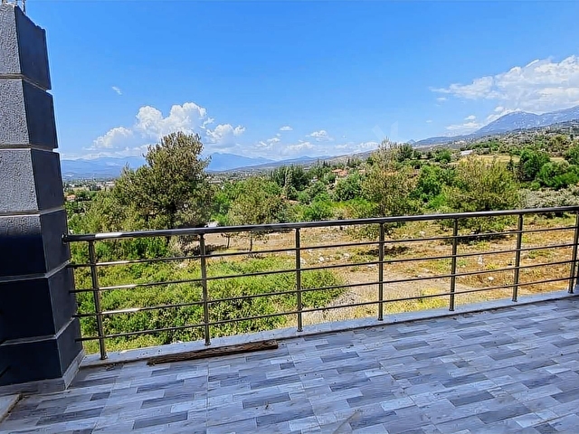 Fethiye Döğer mah kapanmaz manzaralı 3+1 villa - Görsel 17