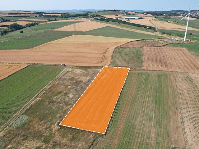 ÇATALCA ELBASANDA 2.665 M2 TEK TAPU SATILIK ARSA - Görsel 6
