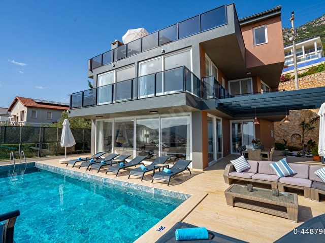 Günlük Kiralık 5 Odalı Villa - Antalya Kaş Kalkan Mahallesi - 10 Kişi Kapasiteli - Görsel 2