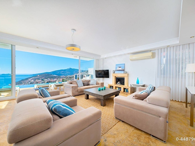 Günlük Kiralık 5 Odalı Villa - Antalya Kaş Kalkan Mahallesi - 10 Kişi Kapasiteli - Görsel 7