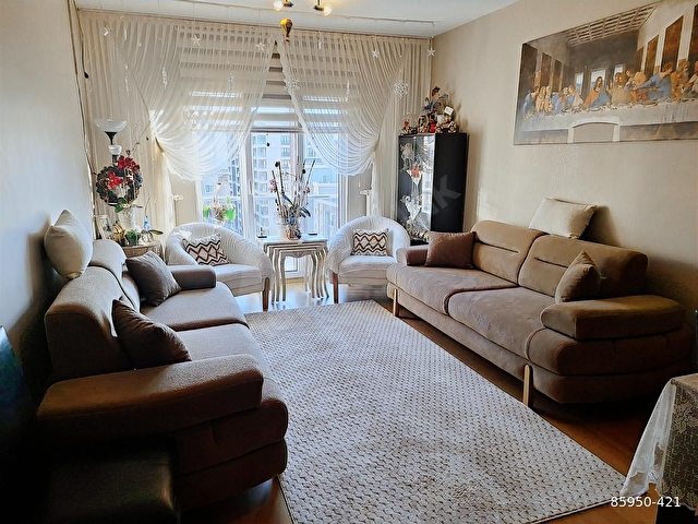 ZEYTİNBURNU KİPTAŞ SAHİL PARK EVLERİNDE 100 M2 2+1 10.KAT - Görsel 2