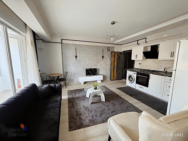 ATAKUM KÖRFEZ MH.FUL EŞYALI ARA KAT İSKANLI SATILIK 1+1 DAİRE - Görsel 16