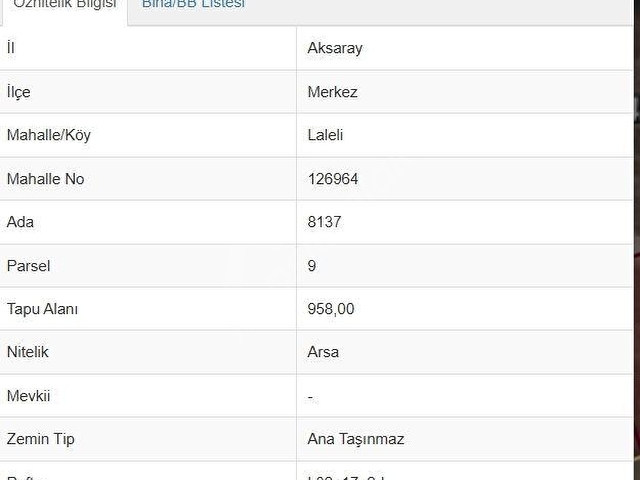 AKSARAY LALELİDE 1000 METREKARE SATILIK İMARLI ARSA - Görsel 5