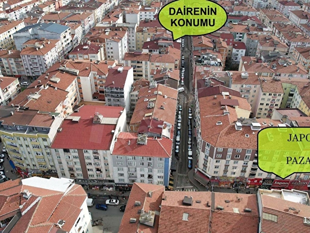 REDSTONEDAN REŞADİYEDE ARAKAT BOŞ OTURUMA HAZIR 90 M2 2+1 DAİRE