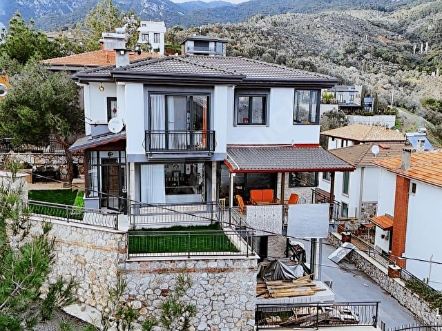 AVCIDAN 7+1 GÜRENİN KALBİNDE DENİZ MANZARALI VİLLA - Görsel 25