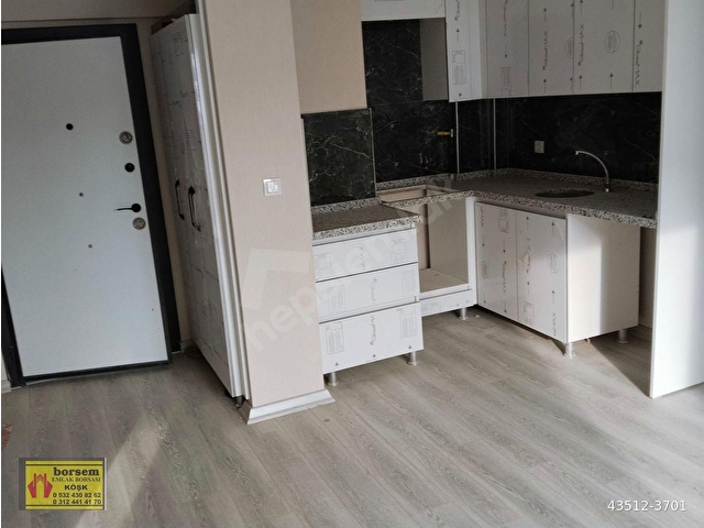 ÇUBUK ESENBOĞA MAHALLESİNDE SIFIR HİÇ OTURULMAMIŞ KATTA 1.KAT 1+1 SATILIK DAİRE - Görsel 5