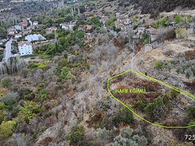 BİLECİKİN EN BÜYÜK KÖYÜNDE 570 M2,%40 İMARLI VE MANZARALI ARSA - Görsel 2