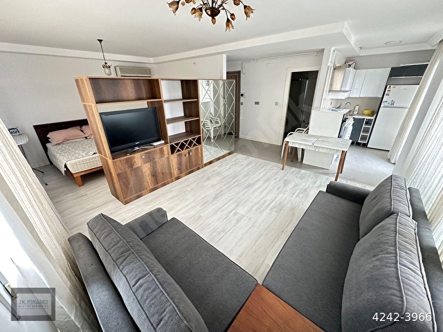 TOROS CADDESİ CİVARINDA KİRALIK 1+1 60 m2 MUHTEŞEM MANZARALI EŞYALI LÜKS DAİRE !!! - Görsel 2