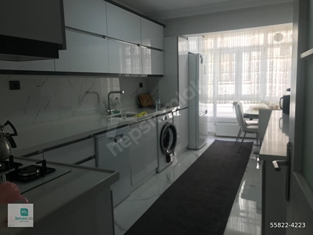 BEYAZÇATIDAN UYANIŞ MAHALLESİNDE İÇİ SIFIR FULL YAPILI SATILIK 3+1 KATTA DAİRE