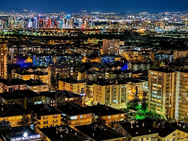 ÇANKAYA PORTAKAL ÇIÇEĞİ VADI APARTMANI’NDA ŞEHIR MANZARALI 3,5+1 KIRALIK DAIRE - Görsel 4