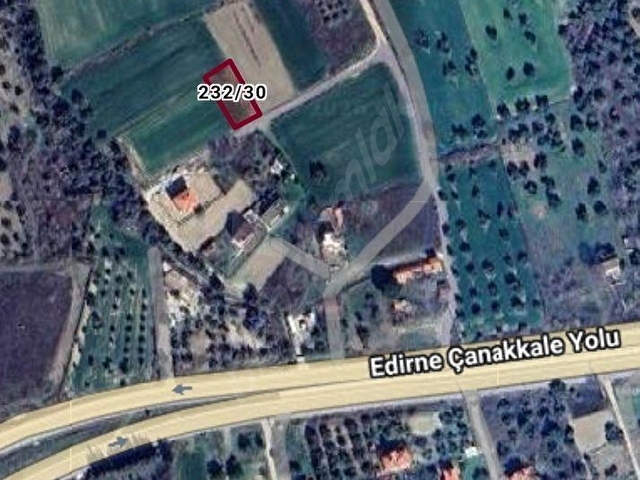 Çanakkale 507 m2 villa imarlı satılık arsa - Görsel 3