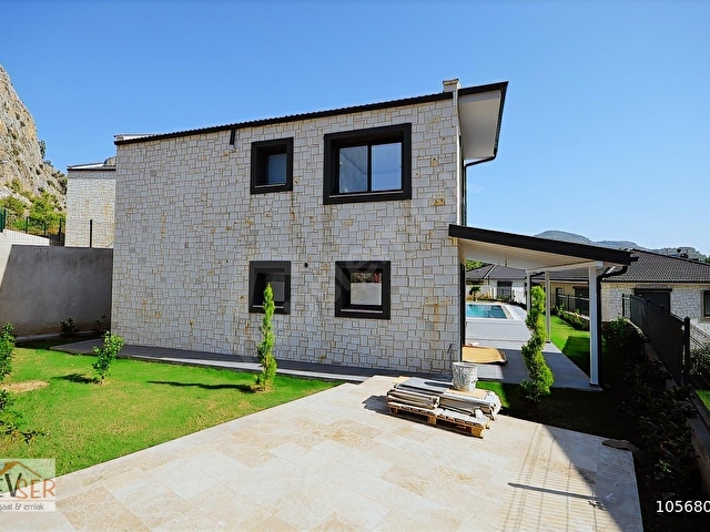 GÖCEK DE SIFIR PROJE 4+1 MÜSTAKİL BAHÇE VE HAVUZLU VİLLA - Görsel 9