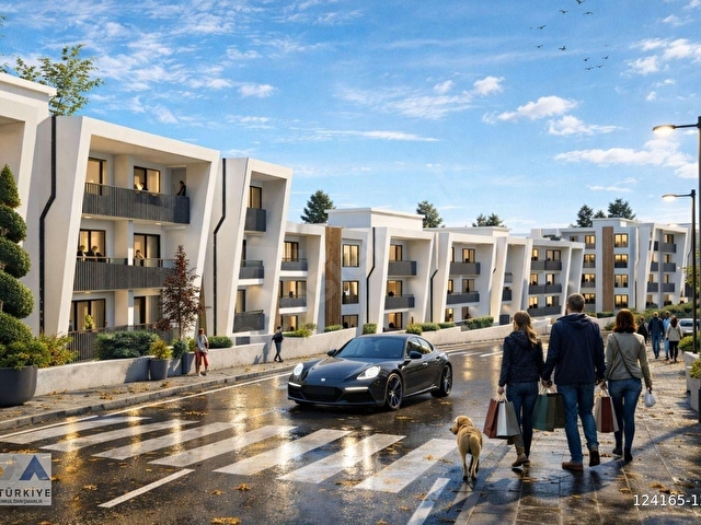 BAŞİSKELE %24 PEŞİN 36 AYA VARAN VADE İLE 1+1 SATILIK DAİRELER - Görsel 2