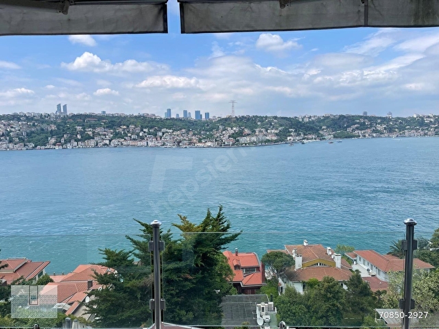Vaniköyde Boğaz Manzaralı Otoparklı Asansörlü Kiralık Yalı Dairesi