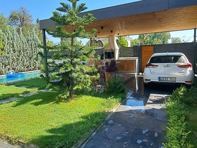 Dalaman Altıntaşta 350m² Arsa İçinde Müstakil Havuzlu 3+1 Duble - Görsel 15