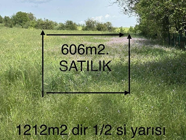 ÇAKMAKLAR OTOBAN ALTI 606M2 ARSA AÇIKLAMAYI OKUYUNUZ - Görsel 9