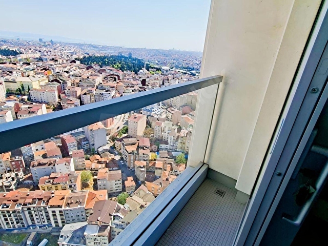 Şişli Bomonti Anthill Residence BBlok 1+1 Kiralık Balkonlu Daire - Görsel 21