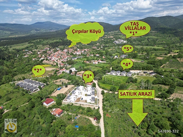GO/ONDAN ÇANAKKALE KAZDAĞLARI İÇİNDE İMARA SINIR SATILIK BAĞ - Görsel 8