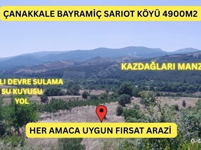 KAZDAĞLARI ÇANAKKALE BAYRAMİÇ SARIOT KÖYÜ 5 DÖNÜM - Görsel 2