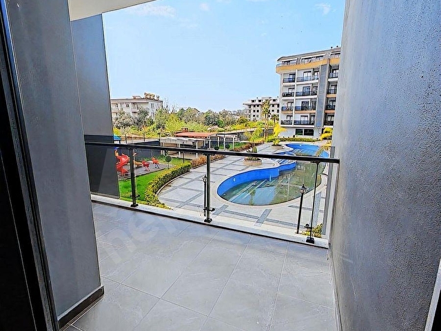 OBAda LÜKS SİTEDE İKAMETE UYGUN 1+1 / AVALIABLE FOR RESIDENCY - Görsel 7