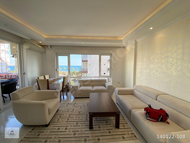 Konyaaltı kuşkavağında full deniz manzaralı 2+1 eşyalı daire - Görsel 5