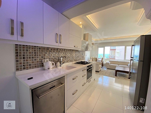 Konyaaltı kuşkavağında full deniz manzaralı 2+1 eşyalı daire - Görsel 13