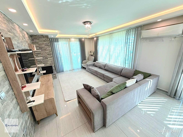 KKTC Girne Merkezde Muhteşem Manzaralı Ultra Lüks Kiralık 3+1 Eşyalı Penthouse - Görsel 8