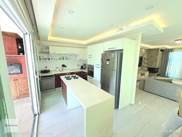 KKTC Girne Merkezde Muhteşem Manzaralı Ultra Lüks Kiralık 3+1 Eşyalı Penthouse - Görsel 10