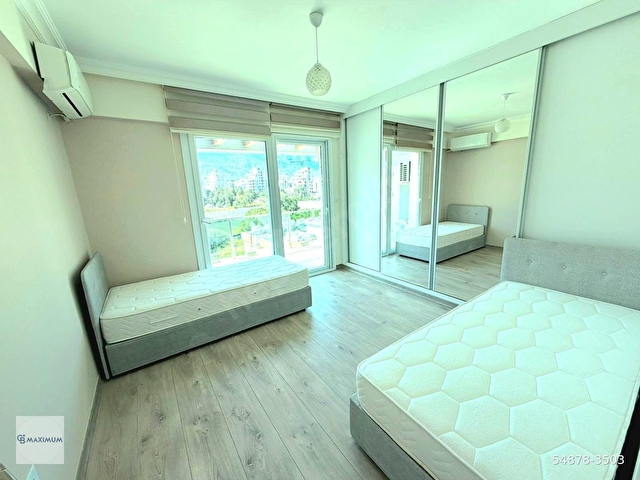 KKTC Girne Merkezde Muhteşem Manzaralı Ultra Lüks Kiralık 3+1 Eşyalı Penthouse - Görsel 15