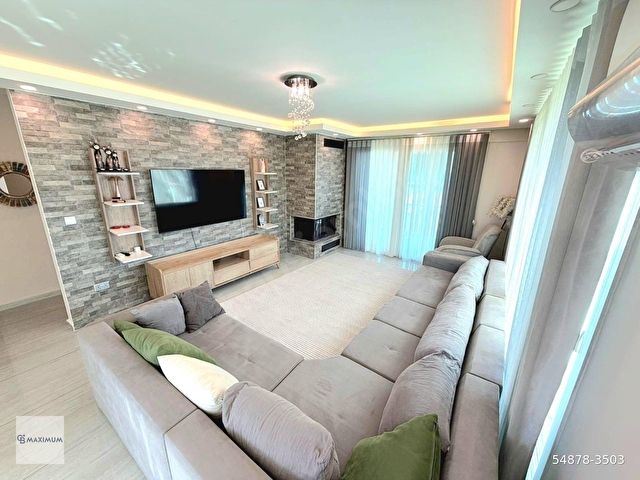 KKTC Girne Merkezde Muhteşem Manzaralı Ultra Lüks Kiralık 3+1 Eşyalı Penthouse - Görsel 7
