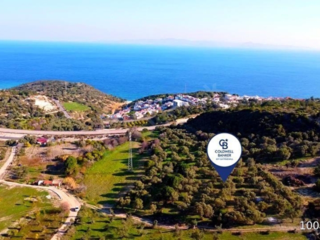 Karaburun Mordoğan Azmak Mevkiinde Deniz Manzaralı Tarla - Görsel 8